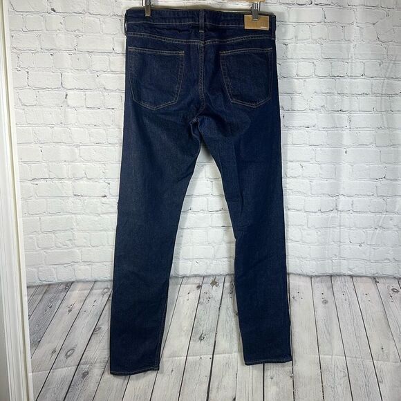 Bonobos Mens Slim Taper Jeans Dark Wash Pants W34 L36 - Picture 6 of 10